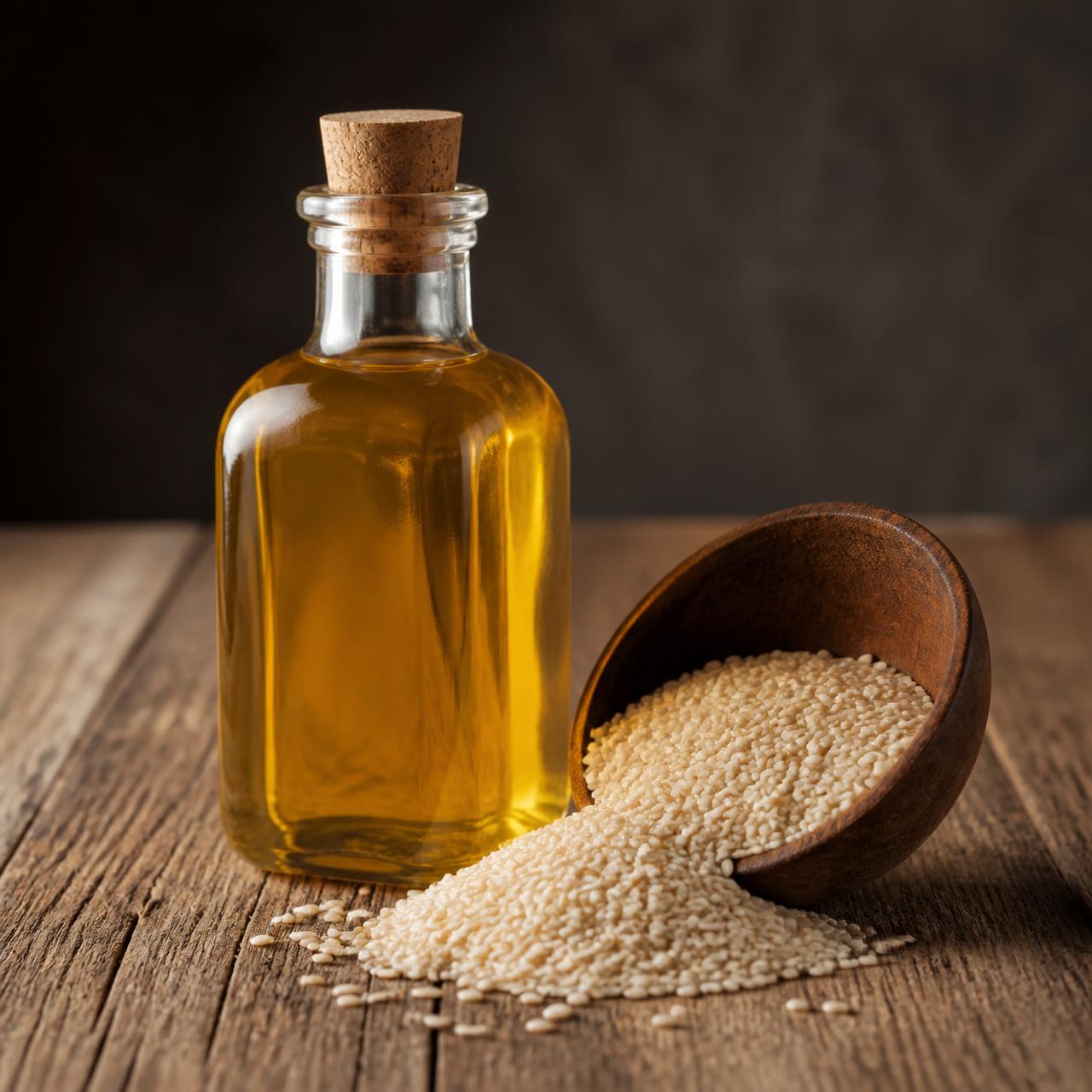 White Sesame (Gingelly) Oil — తెల్ల నువ్వుల నూనె